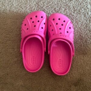 CROCS Kids Vibrant Pink Sandals